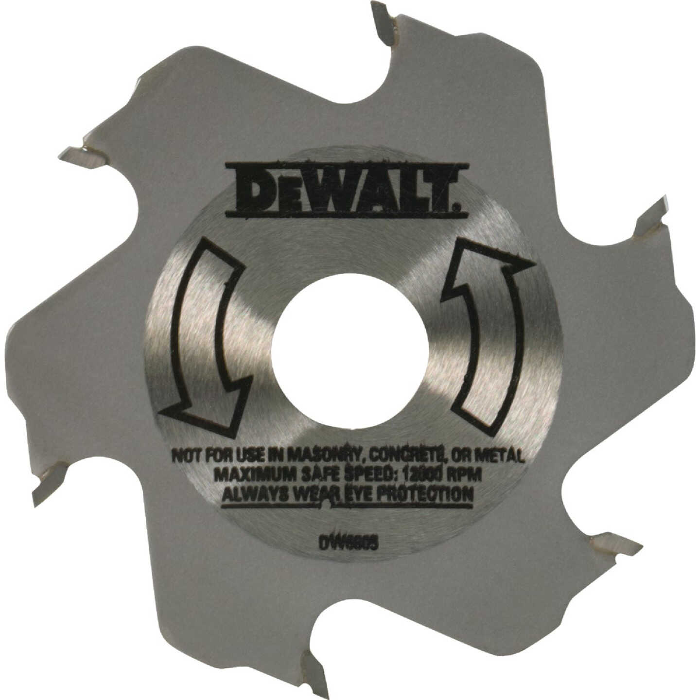 DeWalt 4 In. 6-Tooth Carbide Plate Joiner Blade Image 1